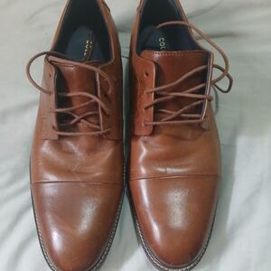 Cole Haan Men's Tan Leather Oxfords